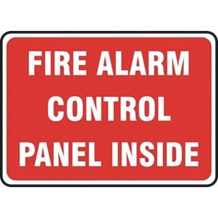 Accuform SAFETY SIGN FIRE ALARM PANEL INSIDE MEXG516XT MEXG516XT